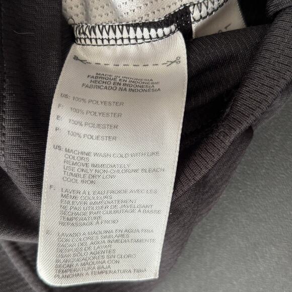 Adidas Long Sleeve Mens Training Running Black White T-Shirt Size M - Picture 6 of 6